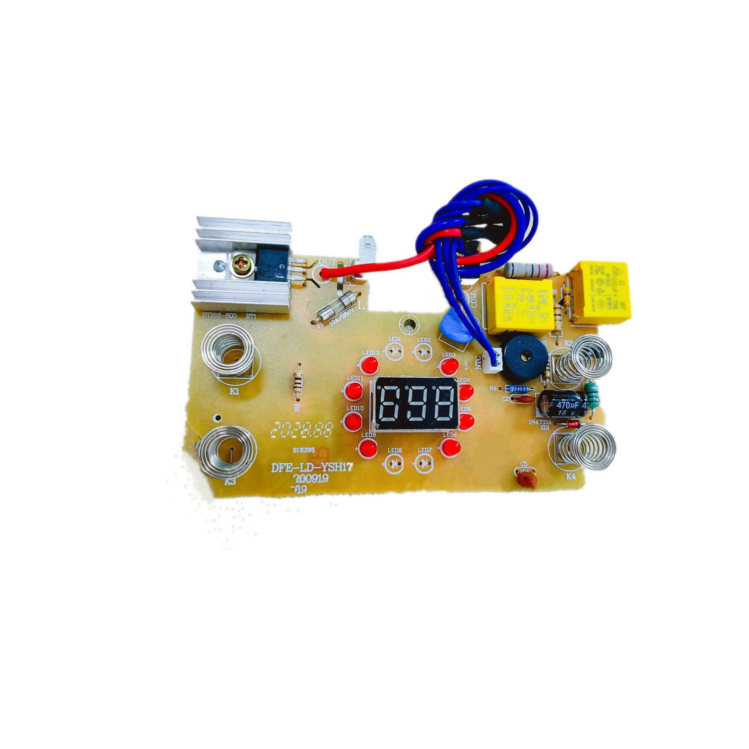 甘肃便捷智能电水壶控制板方案开发设计 养生壶PCBA线路板来图做样