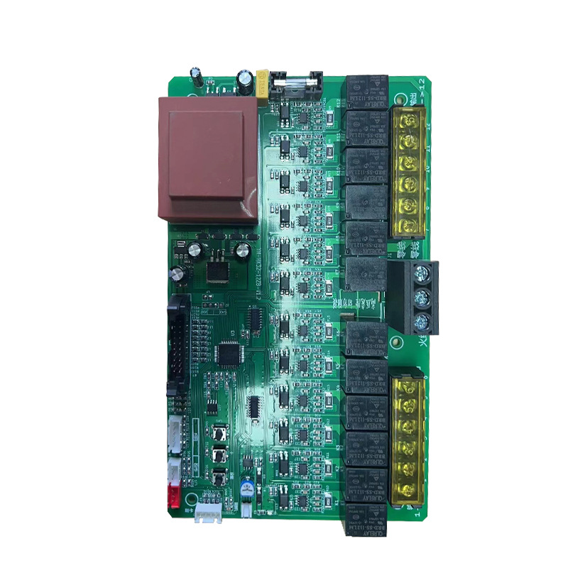 甘肃电瓶车12路充电桩PCBA电路板方案开发刷卡扫码控制板带后台小程序